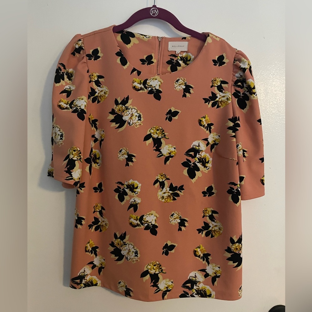 Melloday Short Sleeve Blouse